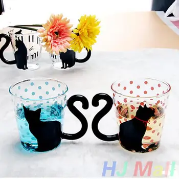 

Creative Animal Cartoon Cat Designed Bottle Cups Kitchenware Mug Drinking Tools