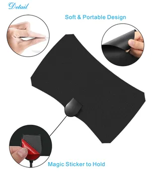 

hengshanlao Indoor 800 Miles Digital HDTV Antenna TV receiver Radius Fox Surf Aerial DVB-T2 VHF clear satellite receiver dish