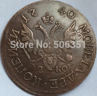 

Оптовая продажа 1740 русские 2 копейки медь копия монет