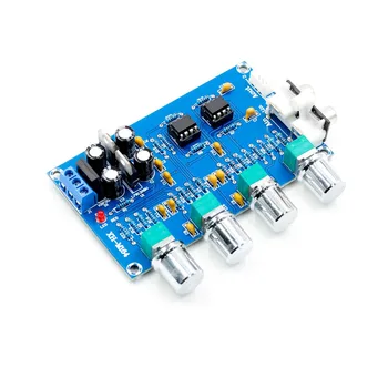 

NE5532 Preamp Pre Amplifier Audio Adjustment Plate Double AC12V HIFI Amplifier Preamplifier Volume Tone Control Board