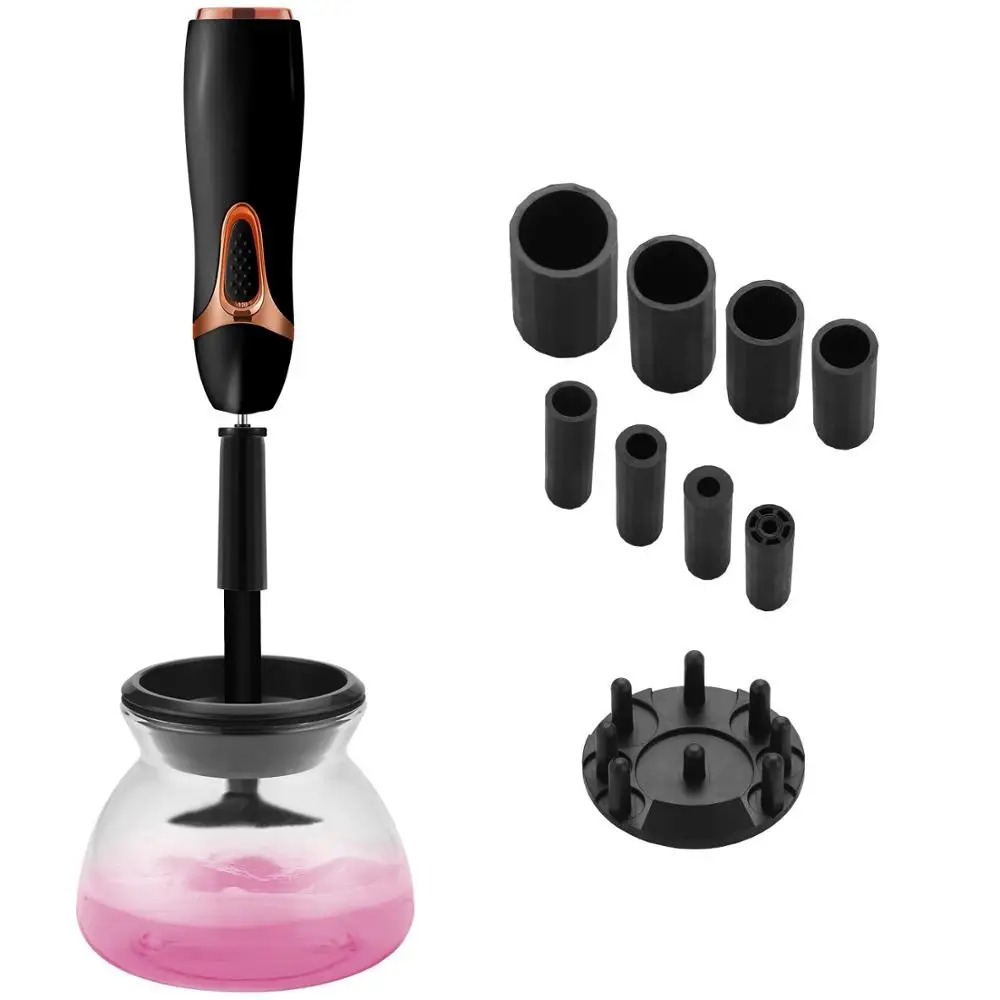 

New Electric Makeup Brush Cleaner&Dryer Washing Makeup Brushes Tools Makeup Brushes Cleaner In Seconds No Dust Protect Bristle