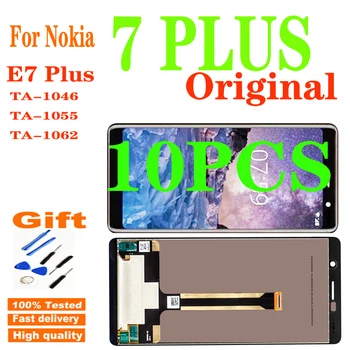 

10PCS Original 6.0’’ 7Plus LCD For Nokia 7 PLUS E7 Plus LCD Display Touch Screen Digitizer Assembly N7Plus TA-1046 TA-1055 LCD