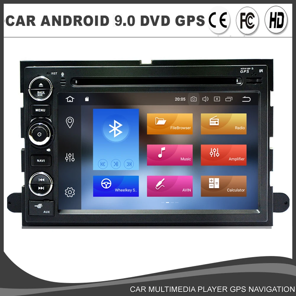 Android 9 0 Восьмиядерный автомобильный DVD GPS плеер для Ford F150 F350 F450 F550 F250 Fusion Expedition Mustang
