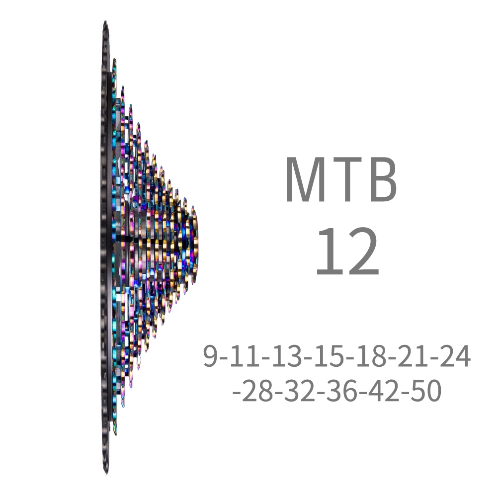 ZTTO MTB 12 Скоростей 11 9 50T кассета Ultimate pro XD Rainbow 385g ULT скоростей 50 Ultralight s k7