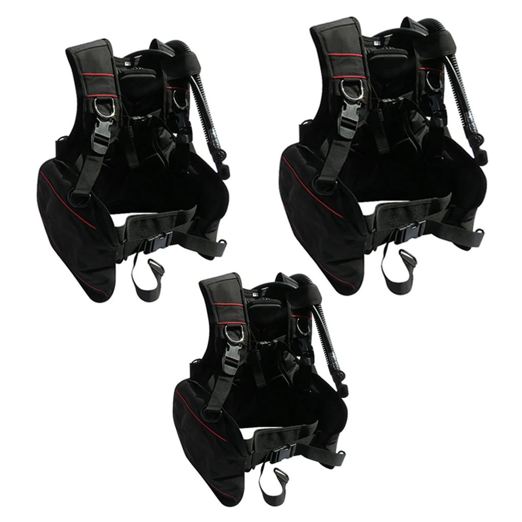 Diving BCD Buoyancy Control Compensator Vest Lift Capacity 38.2lbf - 40.3lbf