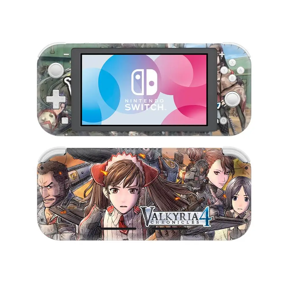 Valkyria Chronicles Виниловая наклейка для кожи пленка для nintendo Switch Lite rend Switch Mini Защитная крышка консоли