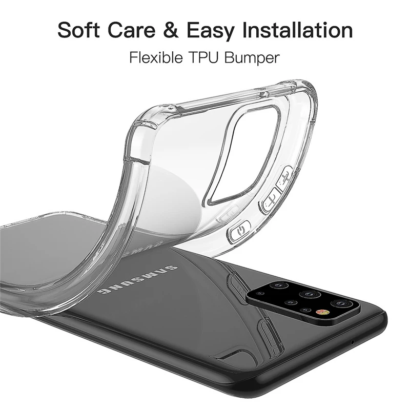 Air Cushion Shockproof Silicone TPU Phone Case