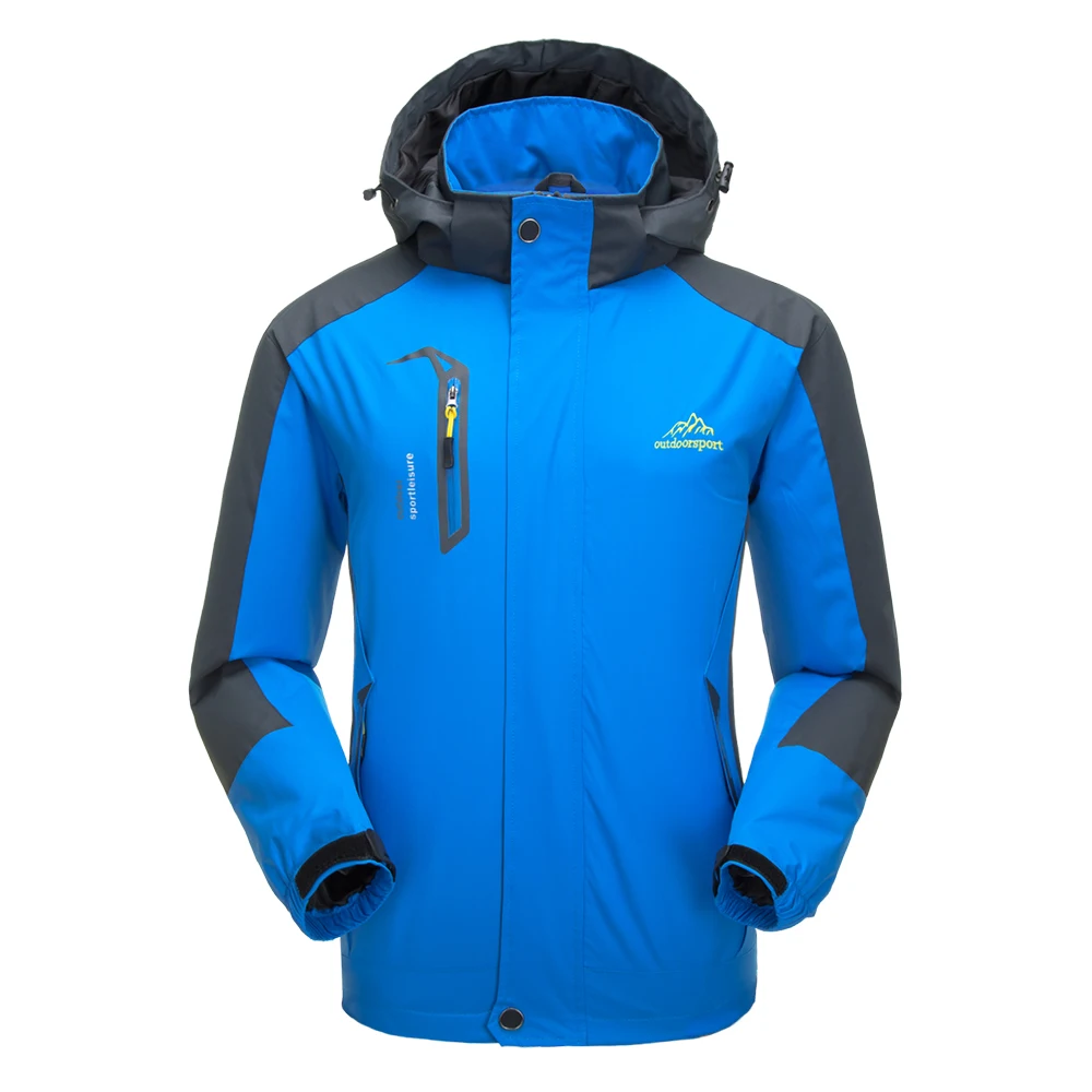 

Lixada Waterproof Ski Jacket Thermal Snowboard Windproof Raincoat Sportswear Outdoor Hiking Traveling Cycling Sports Hooded Coat