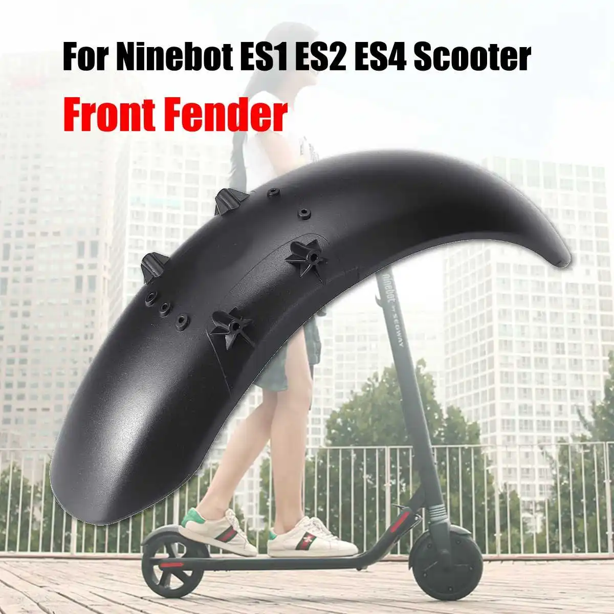 1 шт. ABS пластик передний Fend er брызговик для Ninebot ES1/ES2/ES3/ES4 электрический скутер скейтборд задний фен der