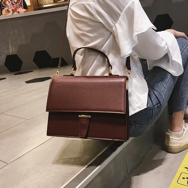 Корейский стиль женские сумки женский портфель уникальный Аллигатор дамская сумка через плечо Черный Хаки Женская сумка через плечо