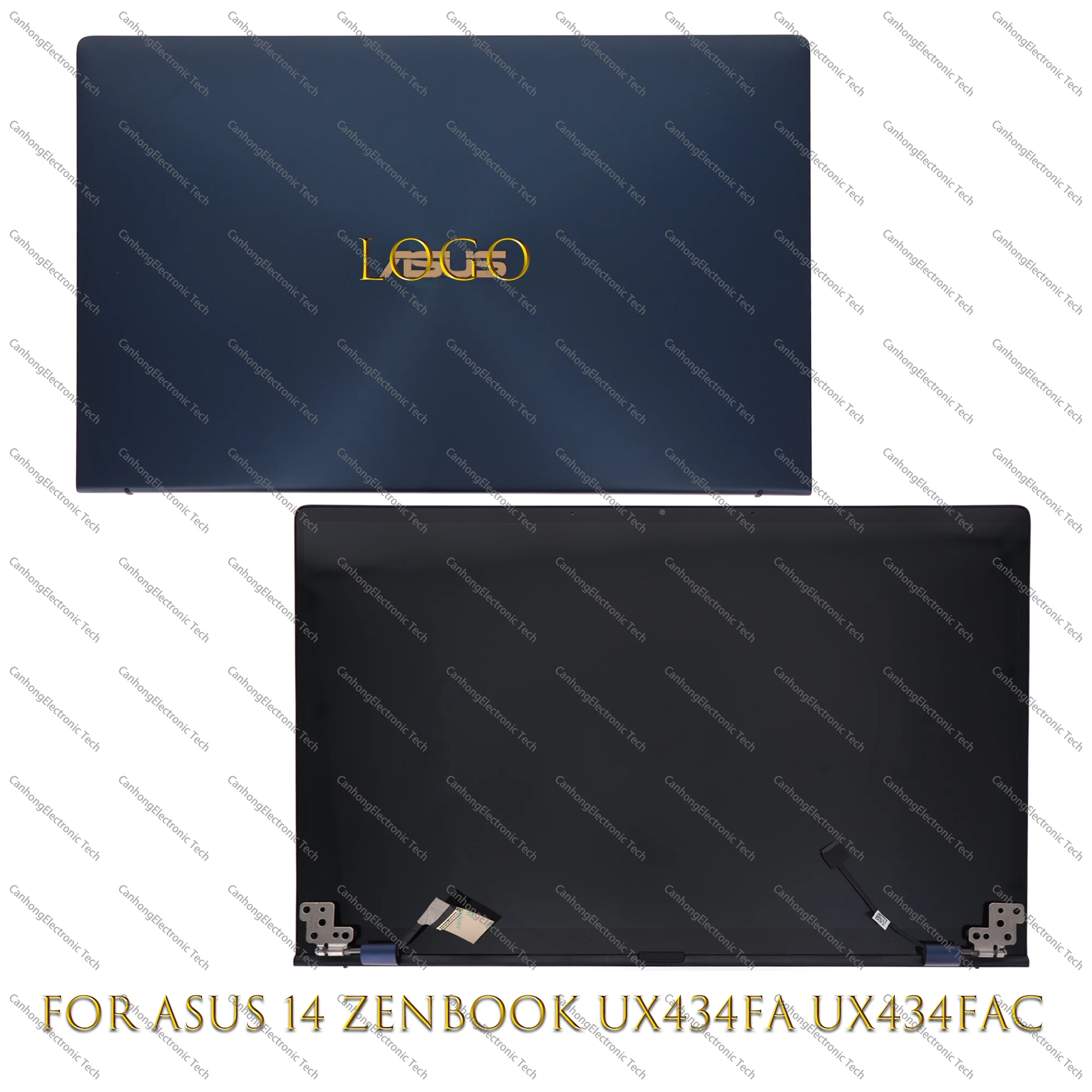 

Original 14-Inch FHD 1920*1080 Full LCD Touch Screen Assembly With hinge For ASUS ZenBook 14 UX434 UX434FA UX434FLC UX434FAC