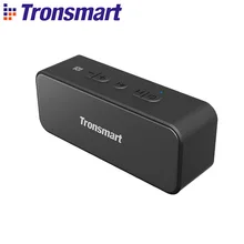Tronsmart-Altavoz bluetooth 5.0 T2 Plus, reproductor de música cilíndrico portátil con resistencia al agua IPX7, entrada para tarjeta micro SD, asistente de voz, TWS, 20W