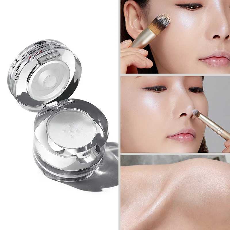 Shimmer Makeup Highlighter Powder Palette Face Contouring Makeup Highlight Face Bronzer Highlighter Brighten Skin