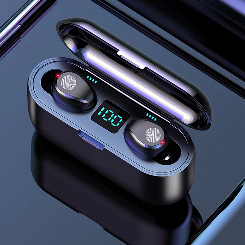 Wireless Earphone Headphone Bluetooth 5 0 Hi Fi Stereo Sound Earbuds Sport Earphone Sweat proof for iPhone Samsung Huawei Xiaomi