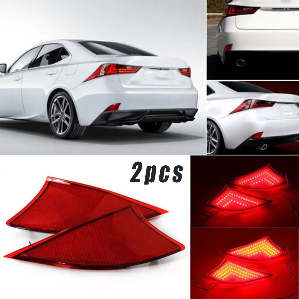 Автомобильный отражатель света LED. Задний бампер задний фонарь для Lexus IS250 IS300 |