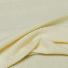 Светильник из желтой камвольной шерстяной ткани, осенняя Женская одежда, свитер, футболка, одежда из ткани по индивидуальному заказу