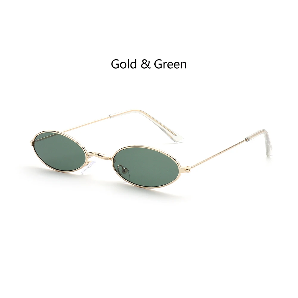 ray ban sunglasses women UV400 Oval Sunglasses Small Frame Frame Retro Festival Gradient Mirror Glasses for Daily Wear Gold Silver round sunglasses Sunglasses