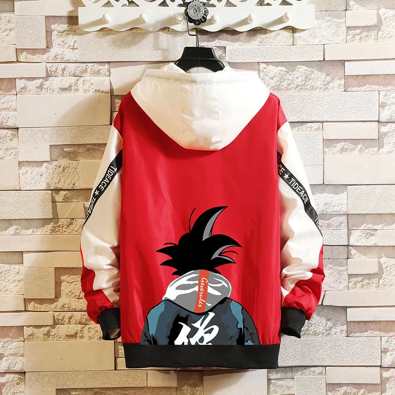 Аниме толстовки Dragon Ball мужские/wo мужские толстовки с принтом теплые мужские куртки повседневные толстовки на молнии зимние пальто
