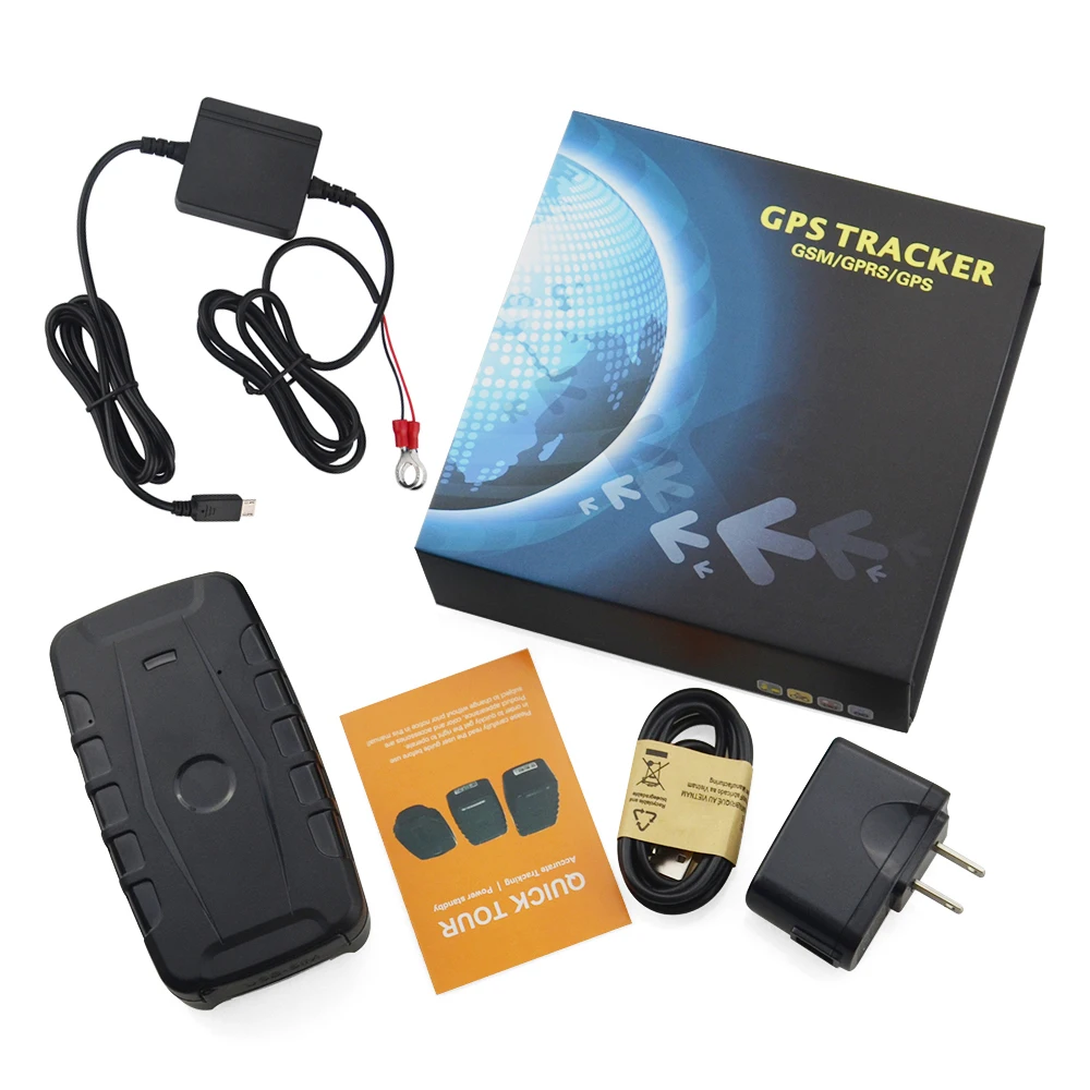 3g Автомобильный gps трекер локатор LK209B-3g WCDMA GSM GPRS устройство слежения за автомобилем водонепроницаемый в реальном времени трек 10000 мАч 120 дней в режиме ожидания - Цвет: with box charger