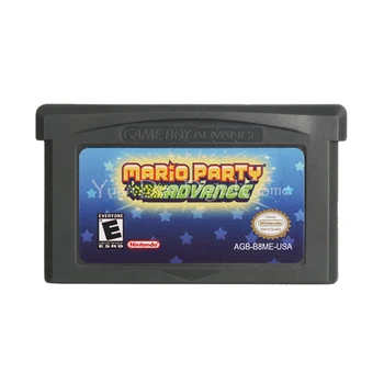

For Nintendo GBA Video Game Cartridge Console Card Mari Party Advance English Language US Version
