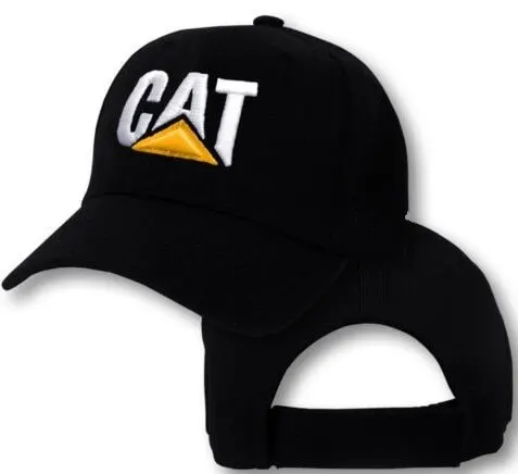 

Caterpillar Cap CAT Construction Logo Hat Embroidered Tractor Trucker Equipment baseball cap snapback hood caps