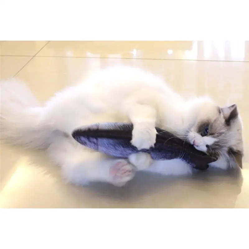 Cat Toy Creative Fish Shape Pet Toy Fish Shape Bite Resistant Catnip Pet Chew Toy Pet Interaction Training Supplies