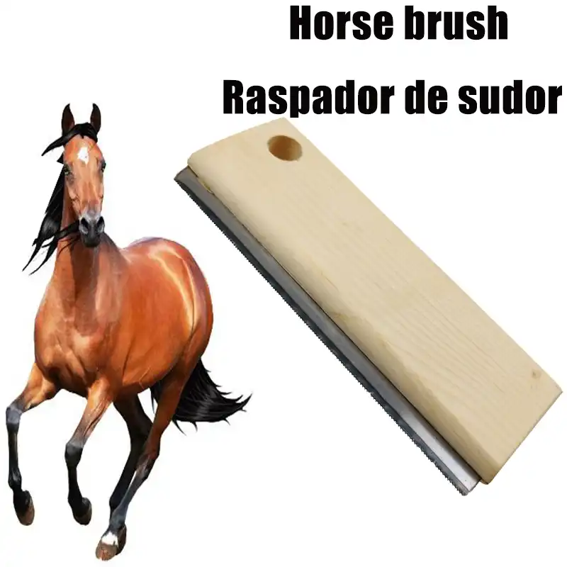Fonkelnieuw Horse Brushs Sweat Scraper Stripper Comb Epilator Equestrian MX-25