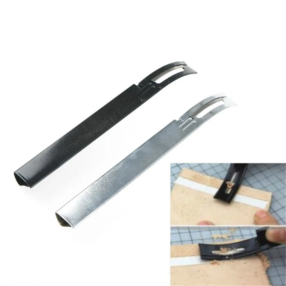 Leather Skiving Knife Trench Thinning Professional Leather Sculpture Knives Shovel Leather Skiver Knife Handmade Tool