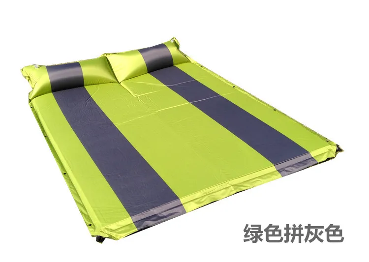 GRNTAMN 2 Person Sleeping Pad Camping Mat Inflatable Mattress Moistureproof Portable With Air Bag Camping Mat Ultralight