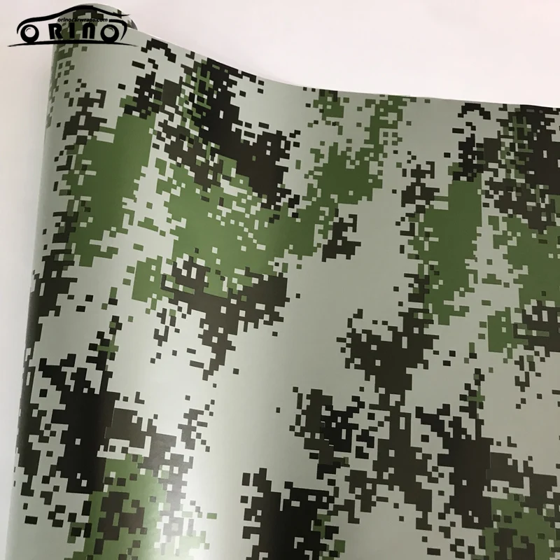 Green Digital Vinyl Film Sticker-4