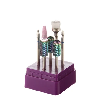 

New Nail Tungsten Steel Grinding Head Set 7 Sets Of Metal Grinding Head Electric Grinding Machine Accessories Nail Drill Bits Se