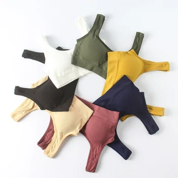 

Sexy Women Fitness Bra With Pads Women Seamless Gathered Sports Underwear Sleep Bra Wire Free Ladies Breathable Bras