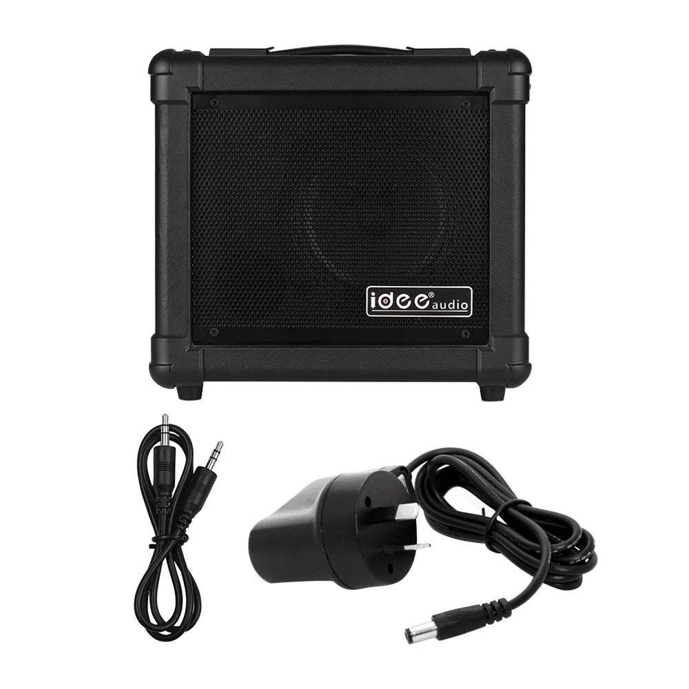 IDEEAUDIO AA-1 портативный Настольный электрогитарный динамик усилитель беспроводной BT 10 Вт комбинированный усилитель Черный ЕС штекер