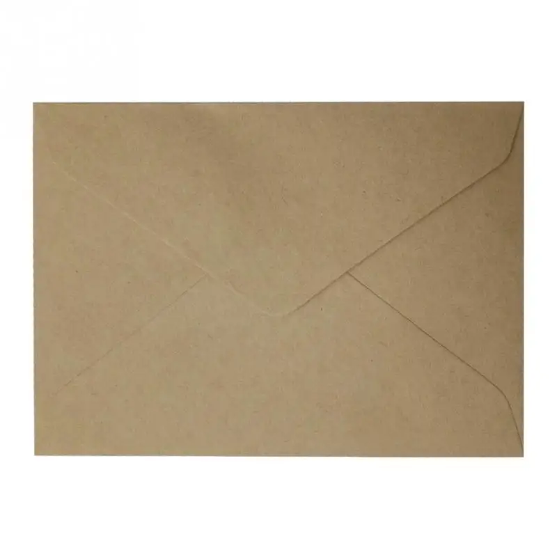 20 шт праздничные конверты ремесло открытка простая поздравительная открытка многофункциональный винтажный стиль Свадебное приглашение из бумаги офисный треугольник