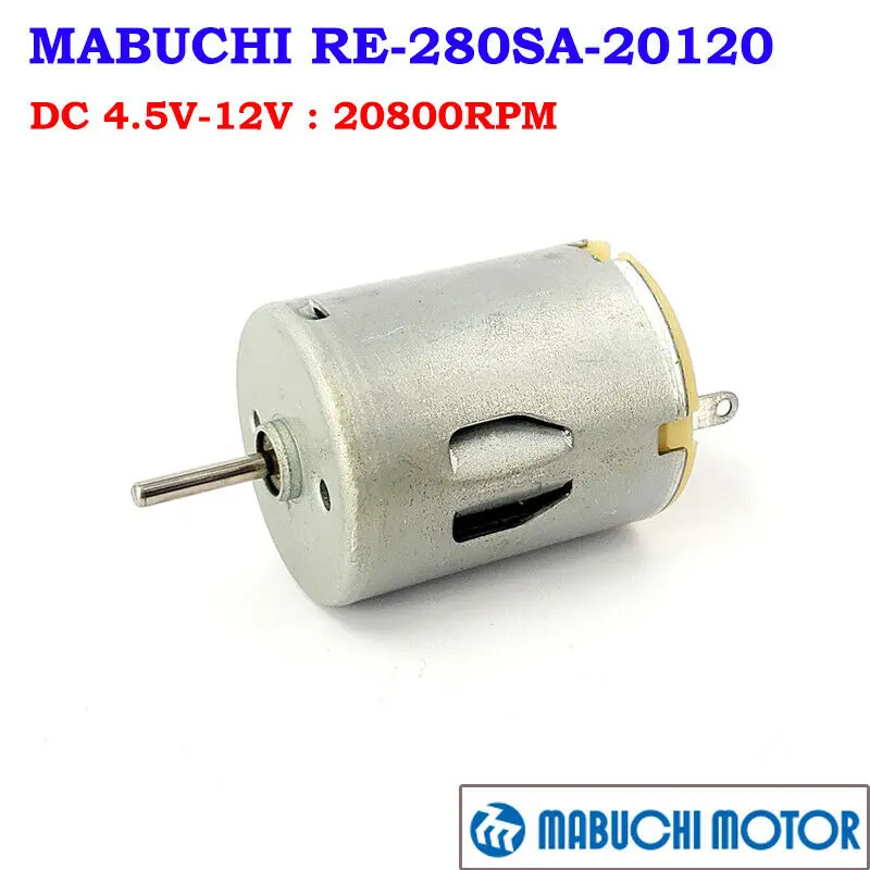 Двигатель постоянного тока Mabuchi Mini 280 высокоскоростной мощный магнитный