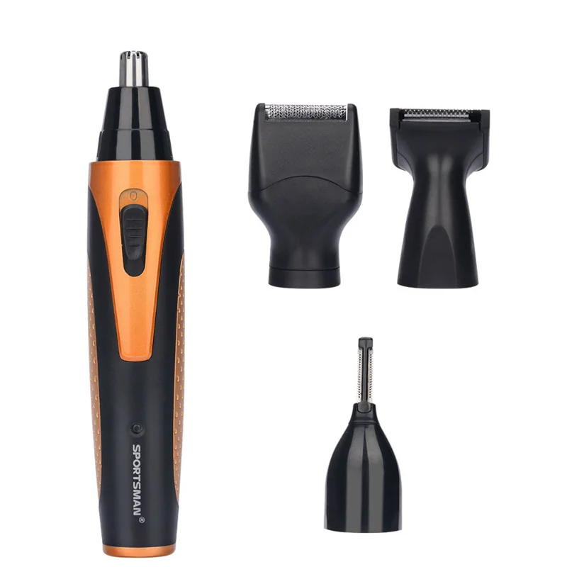 Preise 4 in 1 Tragbare Wiederaufladbare Nase Ohr Haar Trimmer Set Wireless Männer Cutter Bart Rasierer Gesicht Augenbraue Nase Haar Entfernung gerät