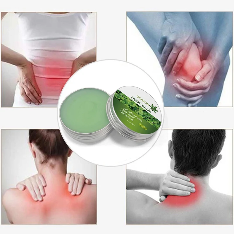 Pain Relief Hemp Extract Salve All Natural Ointment Refreshing Hemp Balm Body Care