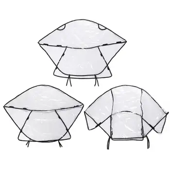 

Baby Stroller Rain Cover Waterproof Raincover Tasteless Canopy Breathable Wind Dust Shield for Stroller Pram Cart Accessories