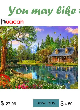 Huacan Diamond Mosaic Car 5d Diamond Painting New Arrivals Scenic Diamond Embroidery Sale Rhinestones Pictures