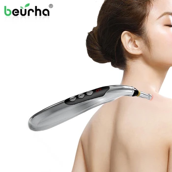 

2020 Newest Electronic Massage Pen Meridian Energy Pen Acupoint Magnet Therapy Heal Massage Relief Pain Tools USB Charging type