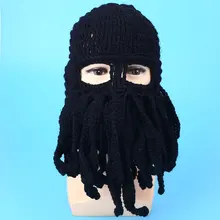 Comfortable Octopus Ski Cap Hat Beanies Ski Mask Warm Winter Accessory