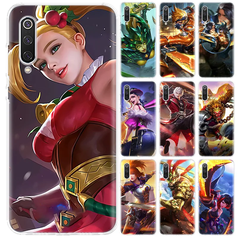 Mobile Legends чехол для телефона Redmi Note K20 K30 S2 4X 5 5A 6 6A 6Pro 7 7A 8 8T 8Pro 8A 9 9s 9Pro pro силиконовый