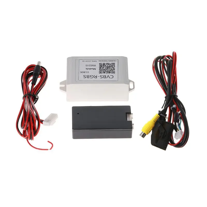 US $34.11 Car Backup Camera Cvbs To Rgbs Converter Adapter Decoder For Rns315