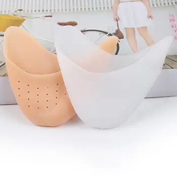 

Soft Silicone Toe Protector Pointe Toe Cap Cover For Toes Shoes Tools Care 1 Feet For Ballet pair Protectors Pads Soft G1X2