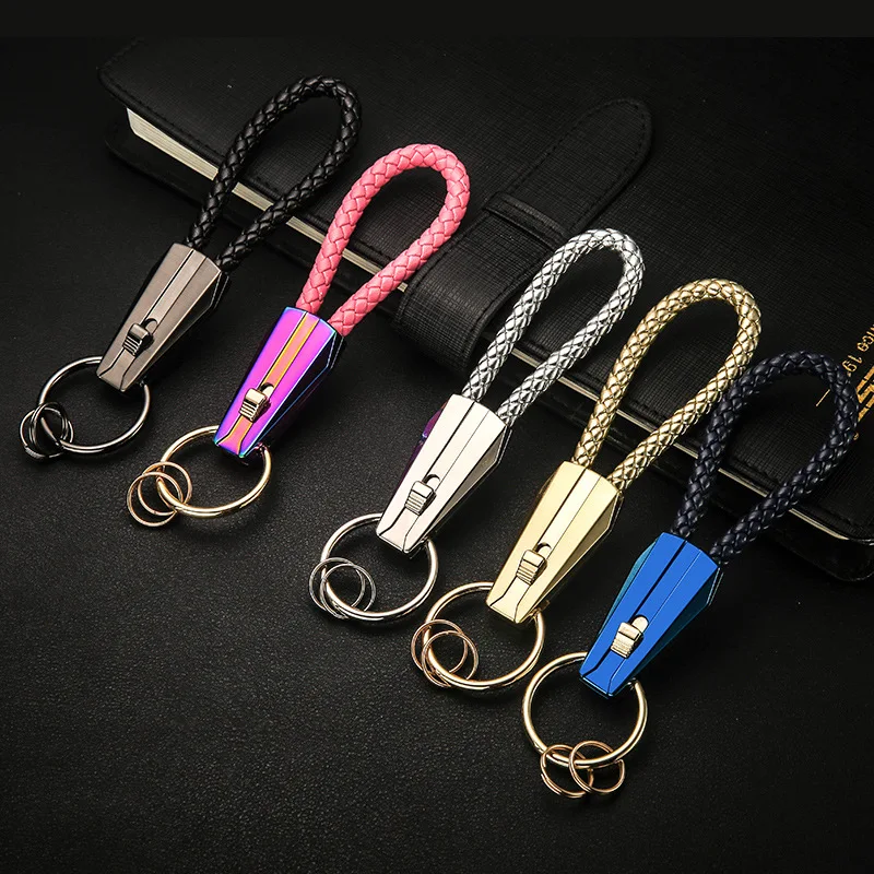 

Car Keychain Key Ring With Creative Keyring Key Chain Accessories for Cadillac Jaguar Land Rover Peugeot Volkswagen BMW Ford