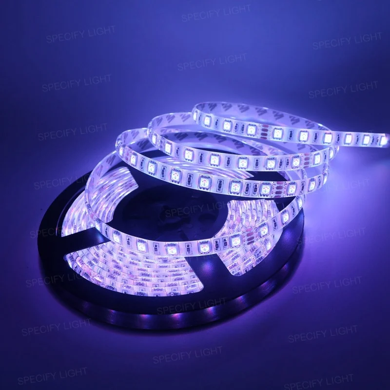 5M 10M 15M 20M RGB LED Stripe Light SMD 5050 IP65 Waterproof RGB Tape DC12V Ribbon Diode Flexible LED Strips Flexible Kit 24 Key Remote Controller (15)