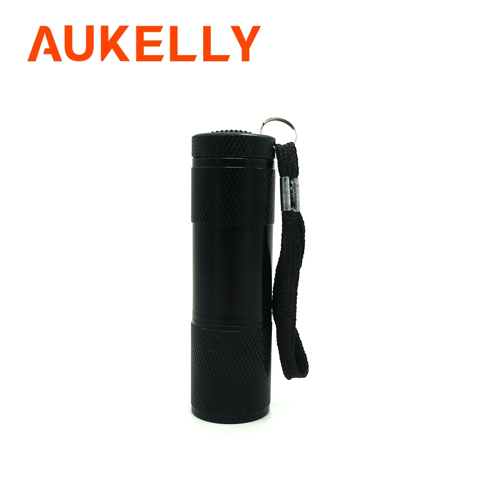 Светодиодный УФ мини фонарик Aukelly 9 светодиодов ультрафиолетовый черный свет