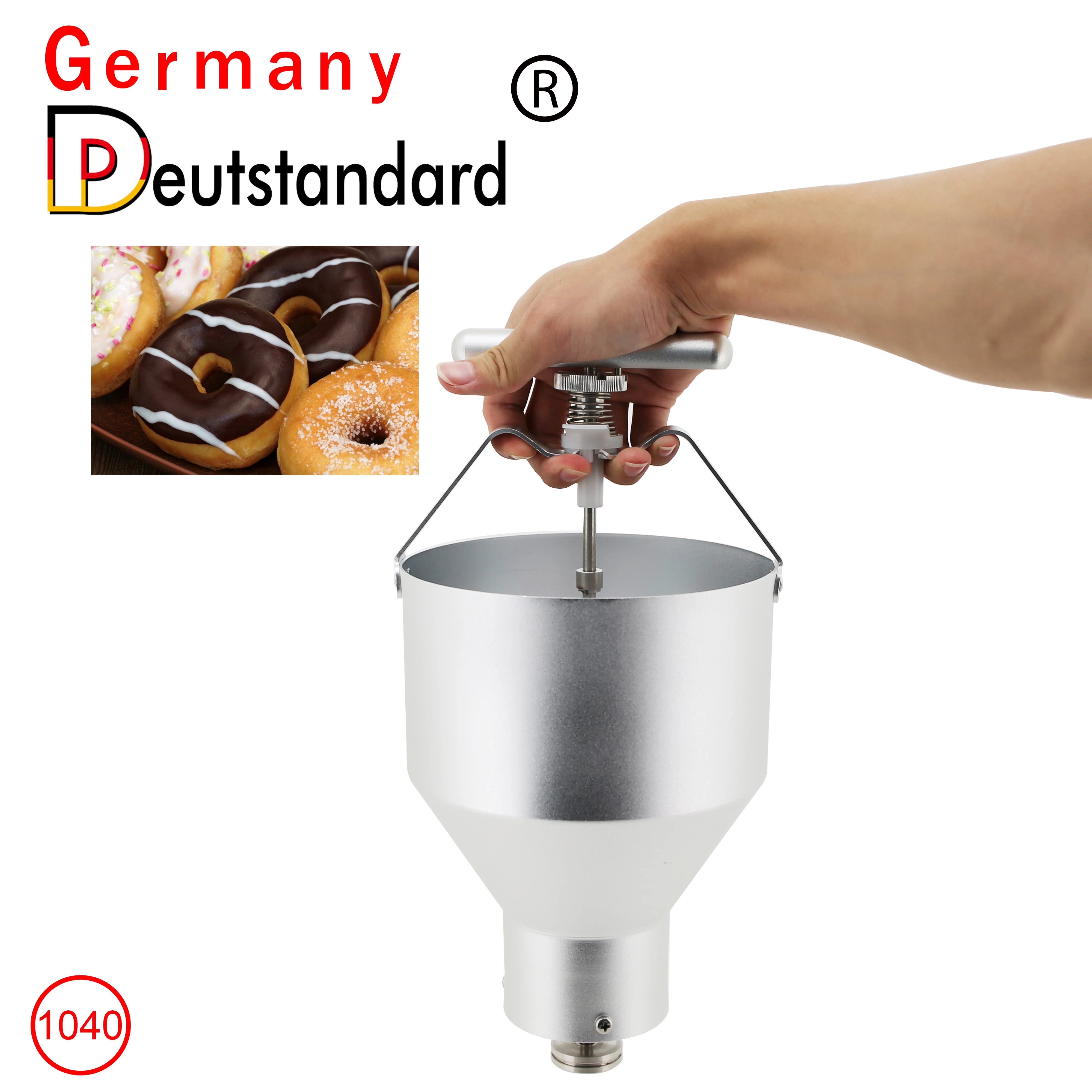 

Small Manual Mini Maker Donut Machine Donut Maker Food Processor Stainless Steel Waffle Dispenser Commercial Donut Machine