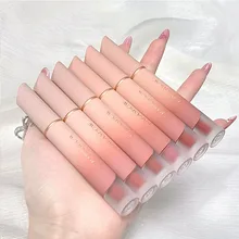 

Velvet Glossy Lipstick, Waterproof, Non Stick, Long Lasting Nude Lipstick, Lipstick, Blush, Dual Purpose Beauty Cosmetics.