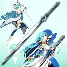 

Anime Sword Art Online Rubber Sword Weapon Foam Toy Simulation Cosplay Yuuki Asuna Elucidator Costume Prop Weapon Toys For Teens